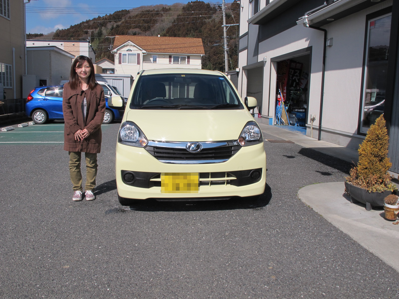 ダイハツ ミライース ｘｆ ４ｗｄ 大場モーター 宮城県石巻市 中古車 新車販売 買取 格安レンタカー 車検
