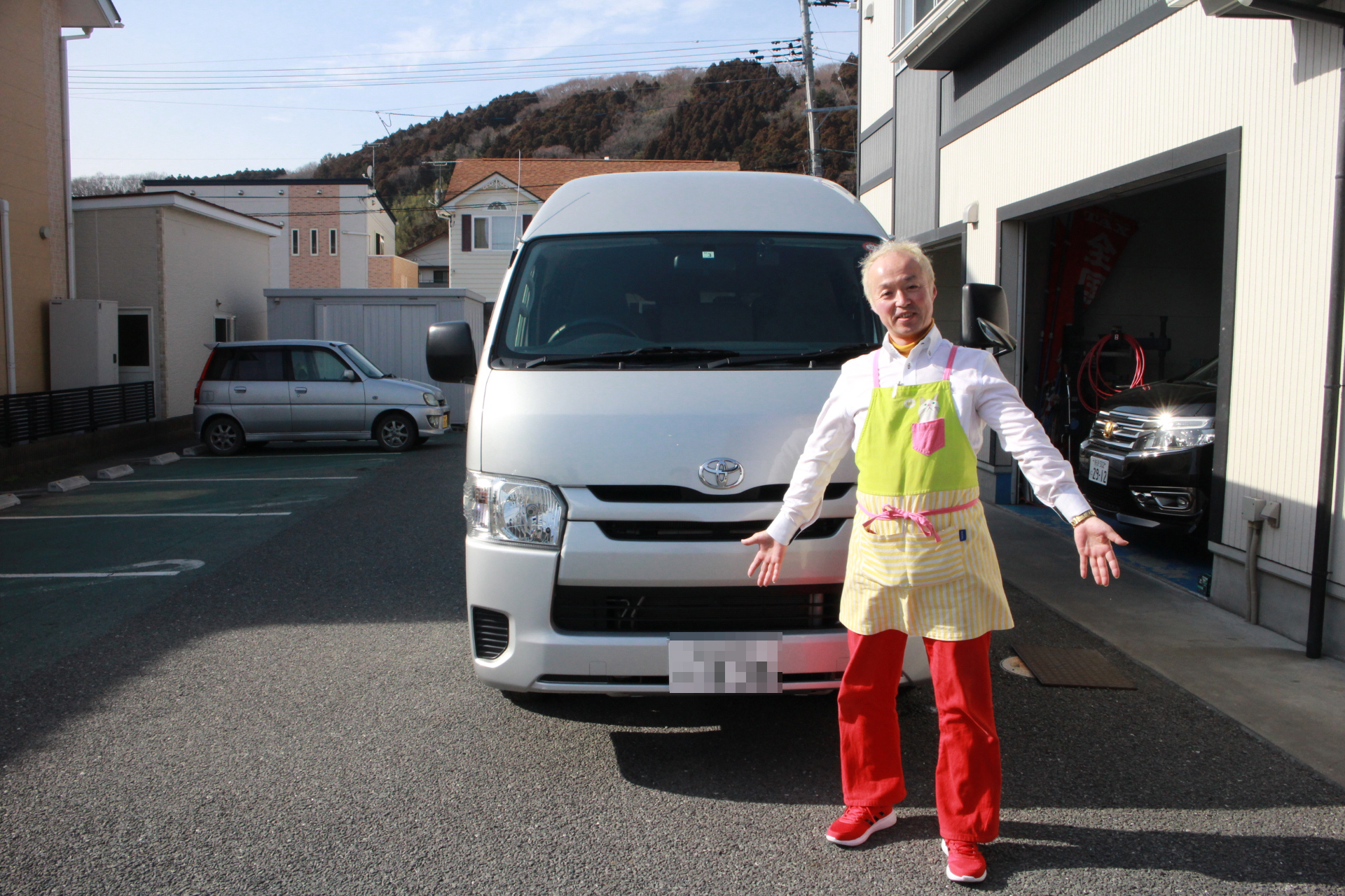 トヨタ レジアスエースバン リフトアップ車 大場モーター 宮城県石巻市 中古車 新車販売 買取 格安レンタカー 車検