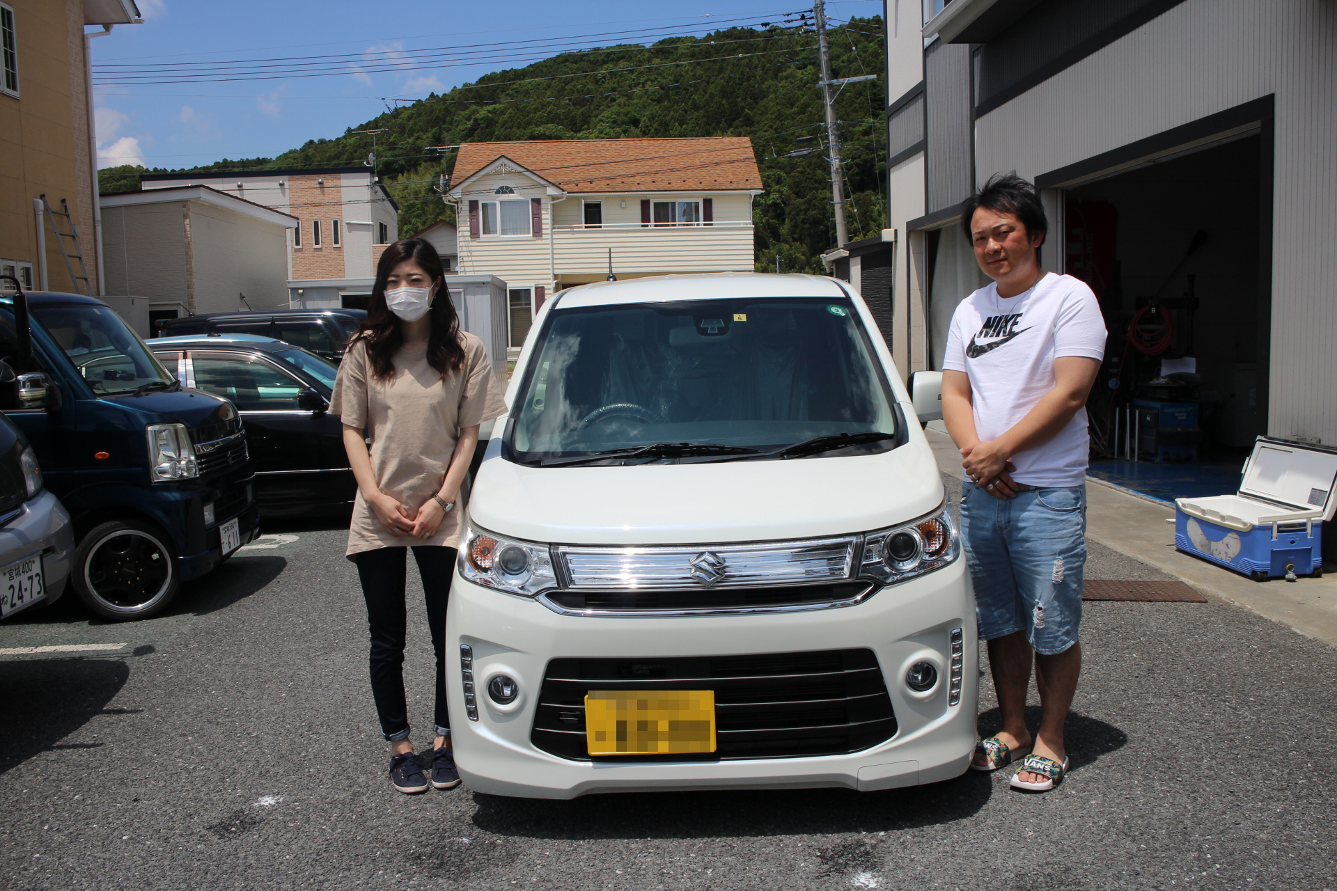 スズキ ワゴンｒスティングレーｔ レーダーブレーキサポート 大場モーター 宮城県石巻市 中古車 新車販売 買取 格安レンタカー 車検