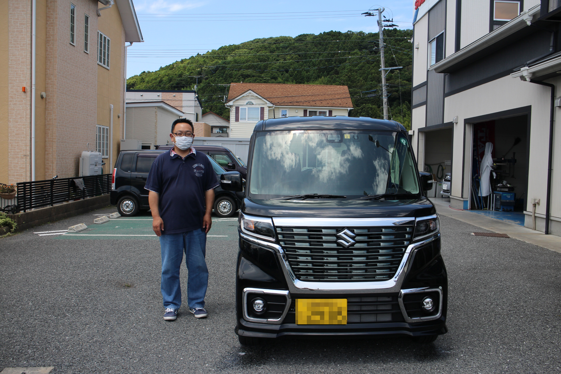 スズキ スペーシアカスタム ハイブリッドxs 大場モーター 宮城県石巻市 中古車 新車販売 買取 格安レンタカー 車検 スズキ スペーシアカスタム ハイブリッドxs 大場モーター 宮城県石巻市 中古車 新車販売 買取 格安レンタカー 車検